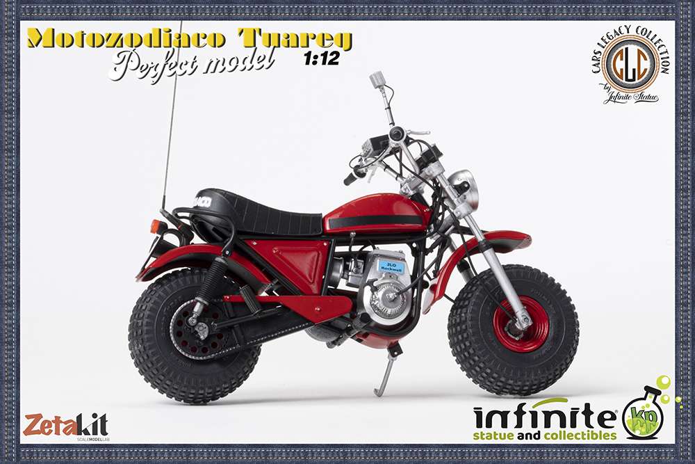 Bud Spencer Tuareg Moto Zodiaco Perfect Model 1/12 Modelli In Scala Infinite Statue