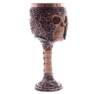 Calice Teschio Guerriero Gotico 18 cm Puckator