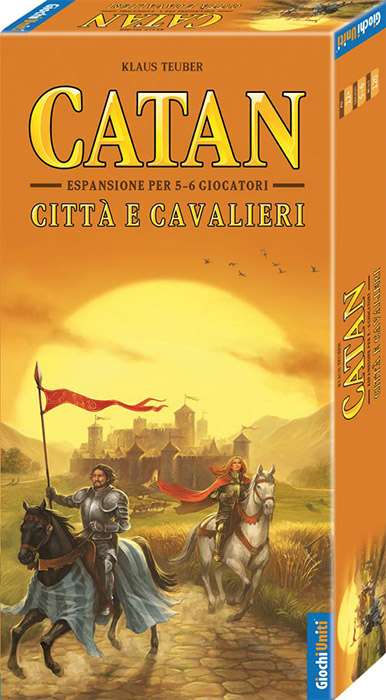 Catan: Citta' e Cavalieri Espansione 5/6 Giocatori (ITA) Gioco da Tavolo