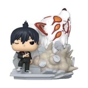 Chainsaw Man Pop Moments Vinile Figures Aki (fox Devil) 9 Cm Funko
