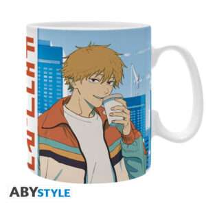 Chainsaw Man - Tazza - 460 Ml - Denji & Pochita - Subli - Box