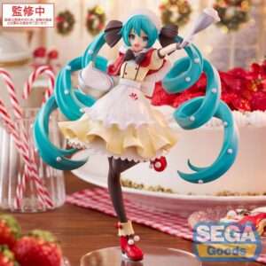 Character Vocal Series 01: Hatsune Miku Luminasta Pvc Statua Hatsune Miku Natale 2025 20 Cm Sega