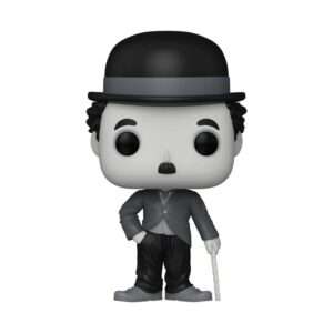 Charlie Chaplin Pop! Icons Vinile Figura 9 Cm Funko
