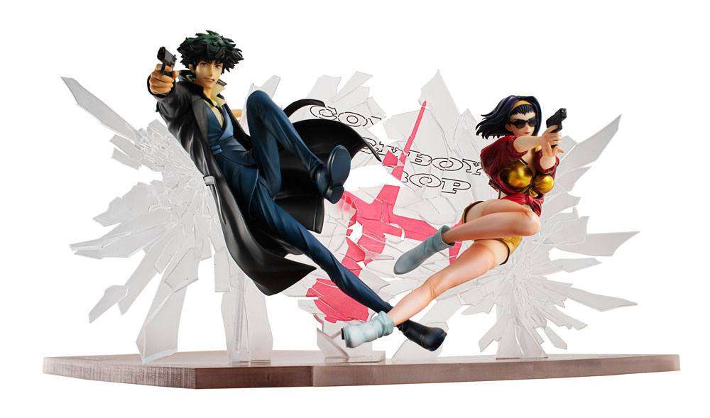 Cowboy Bebop Pvc Statuas 1/8 Spike Spiegel & Faye Valentine 1st Gig 20 Cm Megahouse