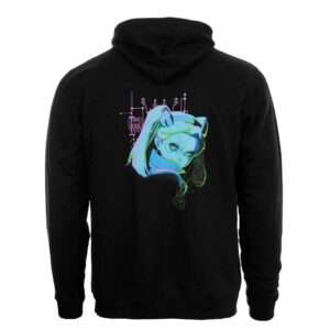 Cyberpunk Edgerunners Neon Rebecca Felpa Con Cappuccio Xxl Felpa Devplus