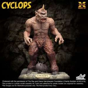 Cyclops Figura Plastica Model Kit 1/72 Renewal Package 23 Cm X-plus