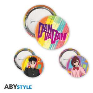 Dan Da Dan 3 Spille Distintivo Momo & Okarun Abystyle