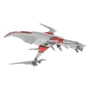 Dariusburst Cs Core Plastica Kit 1/144 Legend Silver Hawk 3f-1b Space Fighter 14 Cm Plum
