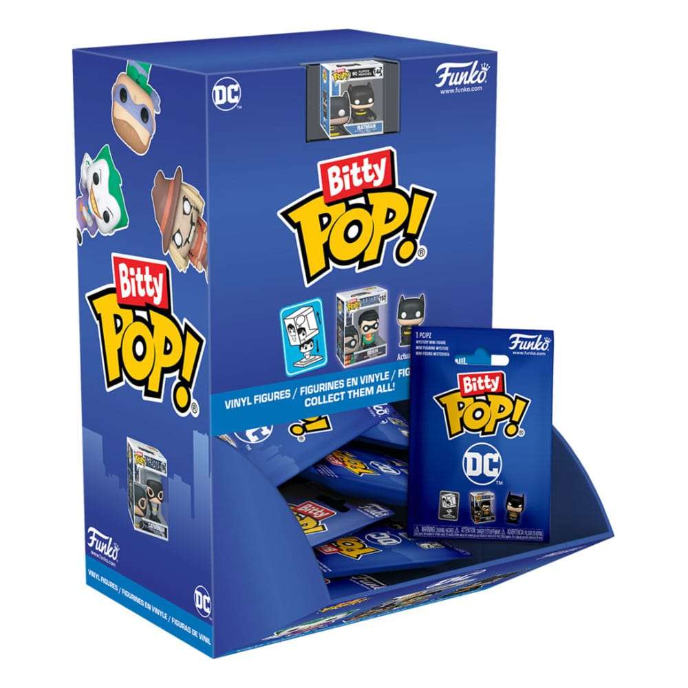 Dc Comics Bitty Pop! Vinile Figura Batman 2,5 Cm Funko 36 pz