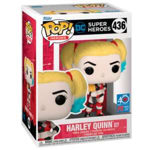 Dc Comics Pop! Super Heroes Figura Harley Quinn Esclusiva 9 Cm Funko