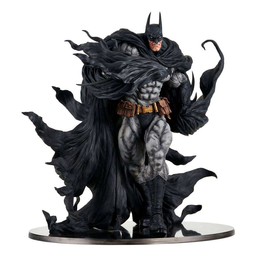 Dc Comics Sofbinal Soft Vinile Statua Batman Hard Black Ver. 35 Cm Union Creative