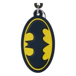Dc Comics Soft Touch Portachiavi Batman Logo Con Figure Int.