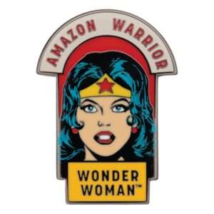 Dc Comics Spilla Badge Wonder Woman Amazon Warrior Edizione Limitata Fanattik