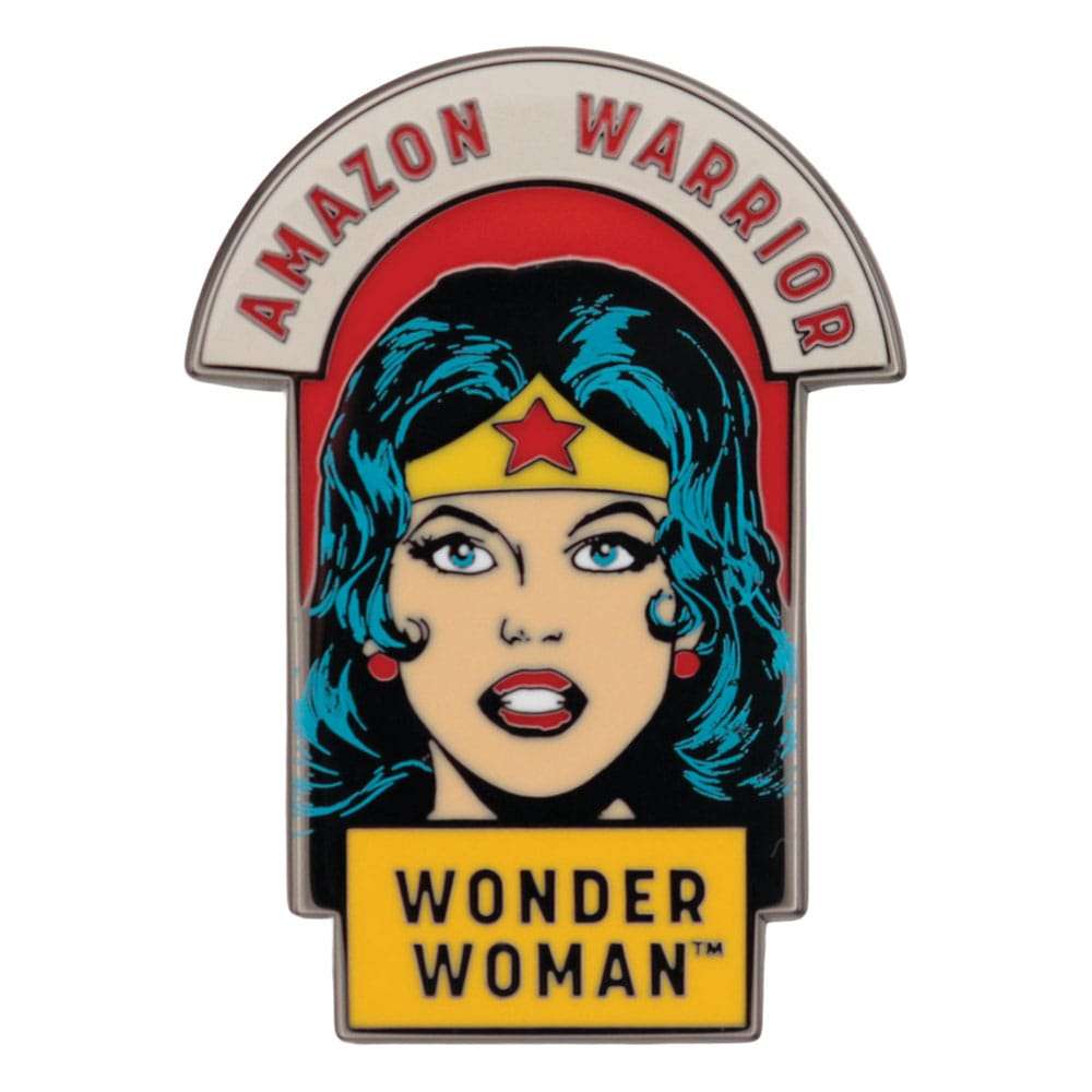 Dc Comics Spilla Badge Wonder Woman Amazon Warrior Edizione Limitata Fanattik
