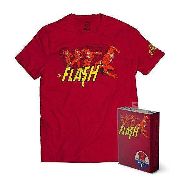 DC Comics T-shirt The Flash The Crimson Comet M Sd Toys