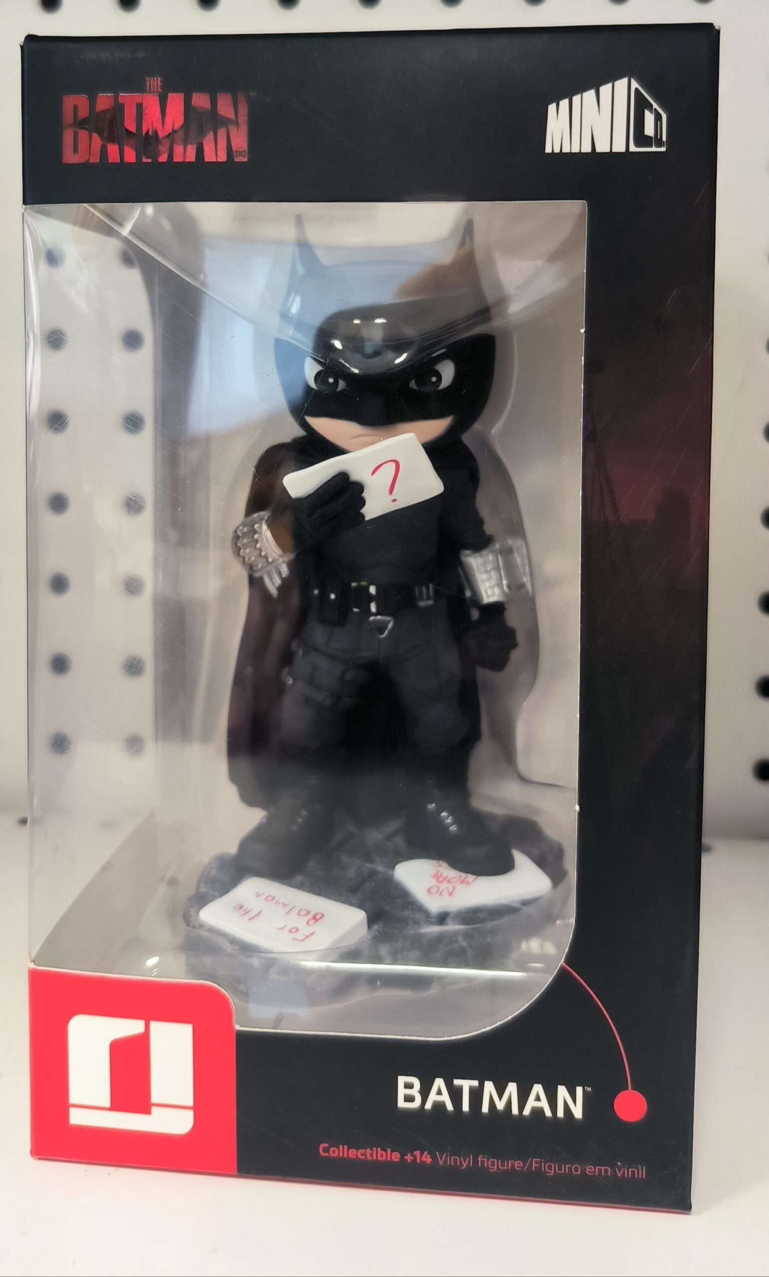 Dc Comics The Batman MiniCo Statua Batman 17 Cm Iron Studios Scatola Rovinata