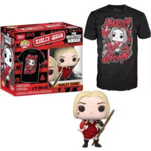 Dc Comics The Suicide Squad Pop! e T-Shirt Harley Quinn 9 Cm Funko