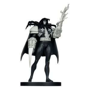 Dc Direct Batman Statua Bianca e Nera Azrael by Joe Quesada 21Cm 1/10 Mcfarlane Toys