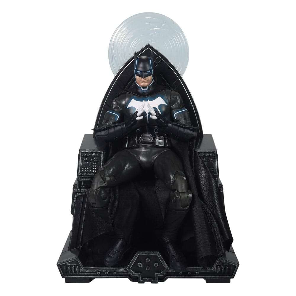 Dc Multiverse: Batman & Mobius Chair (Darkseid War) 18 Cm - Mcfarlane Toys