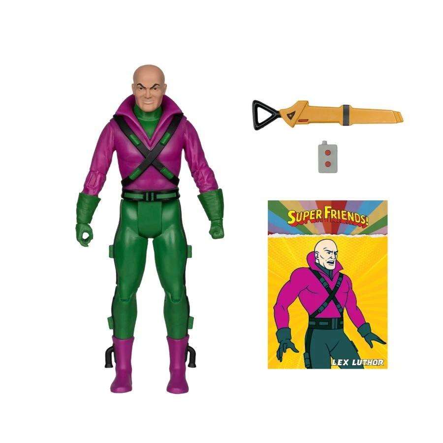 Dc Retro Super Friends Serie 1- Figura Lex Luthor 15 cm Mcfarlane Toys 2025