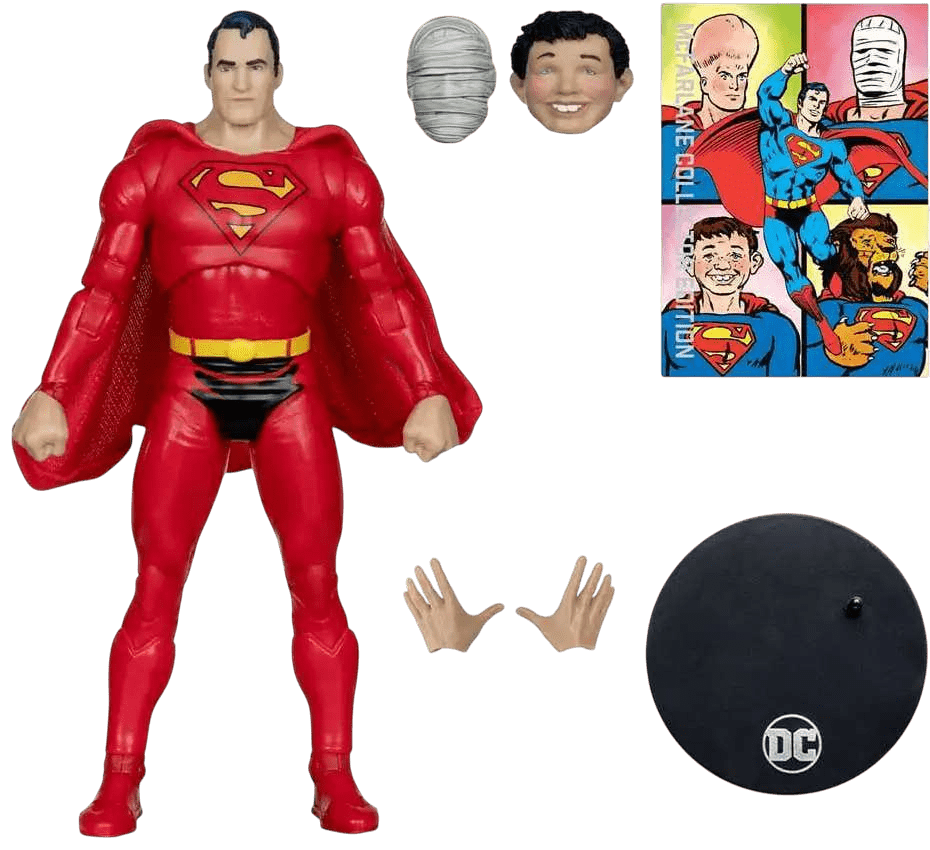 Dc Strange Lives Superman Platinum Edition Action Figura 17 Cm Mcfarlane Toys
