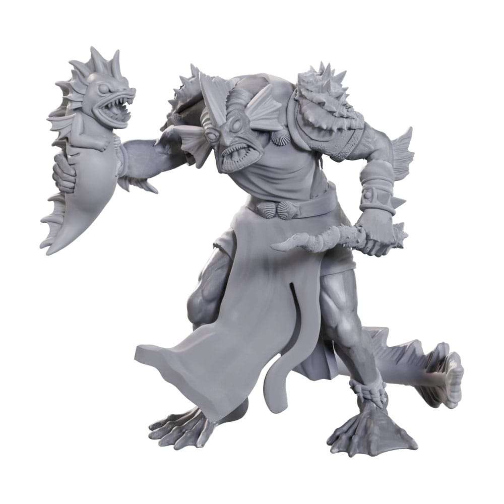 D&d Nolzur's Marvelous Miniatures Unpainted Miniatures Sahuagin Priestess Wizbambino