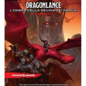 D&D RPG Adventure Dragonlance: L'ombra Della Regina Dei Draghi Prodotto Rovinato