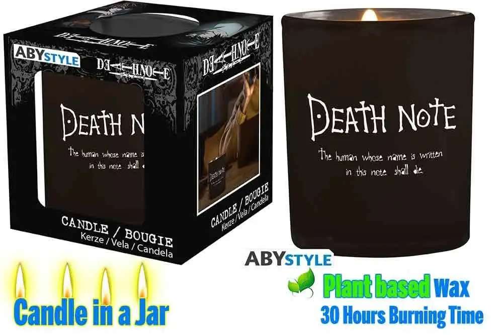 Death Note Light & Ryuk Candle In A Brocca Candela Abystyle Studio