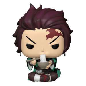 Demon Slayer Funko Pop! Animation Vinile Figura Tanjiro con Spaghetti 9 Cm