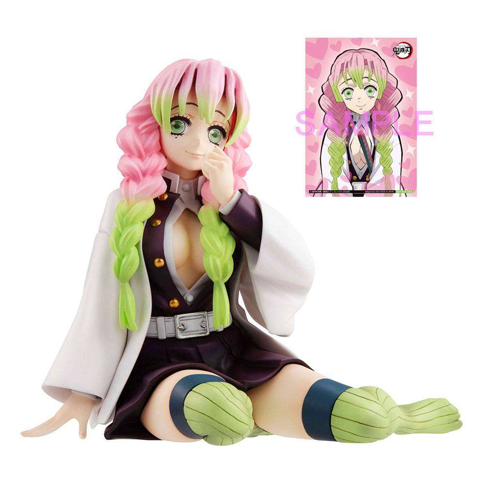 Demon Slayer Kimetsu No Yaiba G.e.m. Pvc Statua Kanroji-san Palm Size Special Edition 8 Cm Megahouse