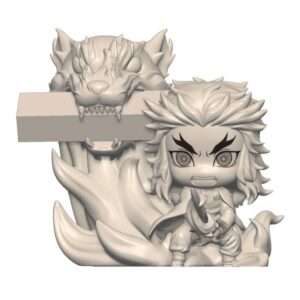Demon Slayer: Kimetsu No Yaiba Hold Statua Rengoku Kyojuro 8 Cm Pvc Furyu