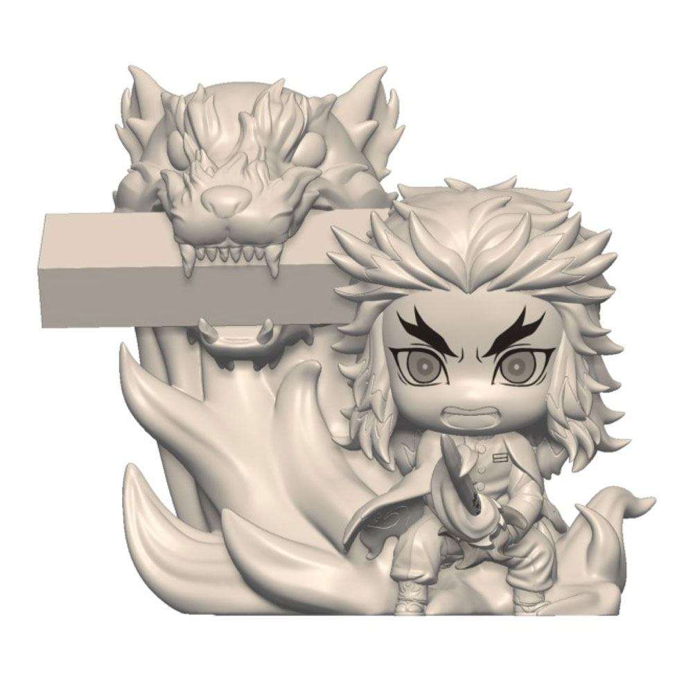 Demon Slayer: Kimetsu No Yaiba Hold Statua Rengoku Kyojuro 8 Cm Pvc Furyu