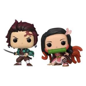Demon Slayer Pop! Animation Figure Vinile 2-Pack Tanjiro & Nezuko 9cm Funko