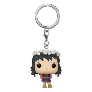 Demon Slayer Portachiavi Funko Pop Vinile Figura Makomo Corona di Fiori 4 Cm