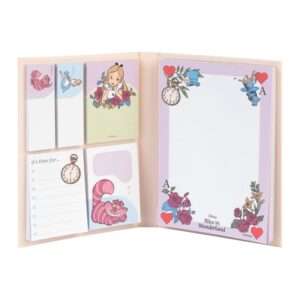 Disney Alice In Wonderland Sticky Notes Agenda Erik