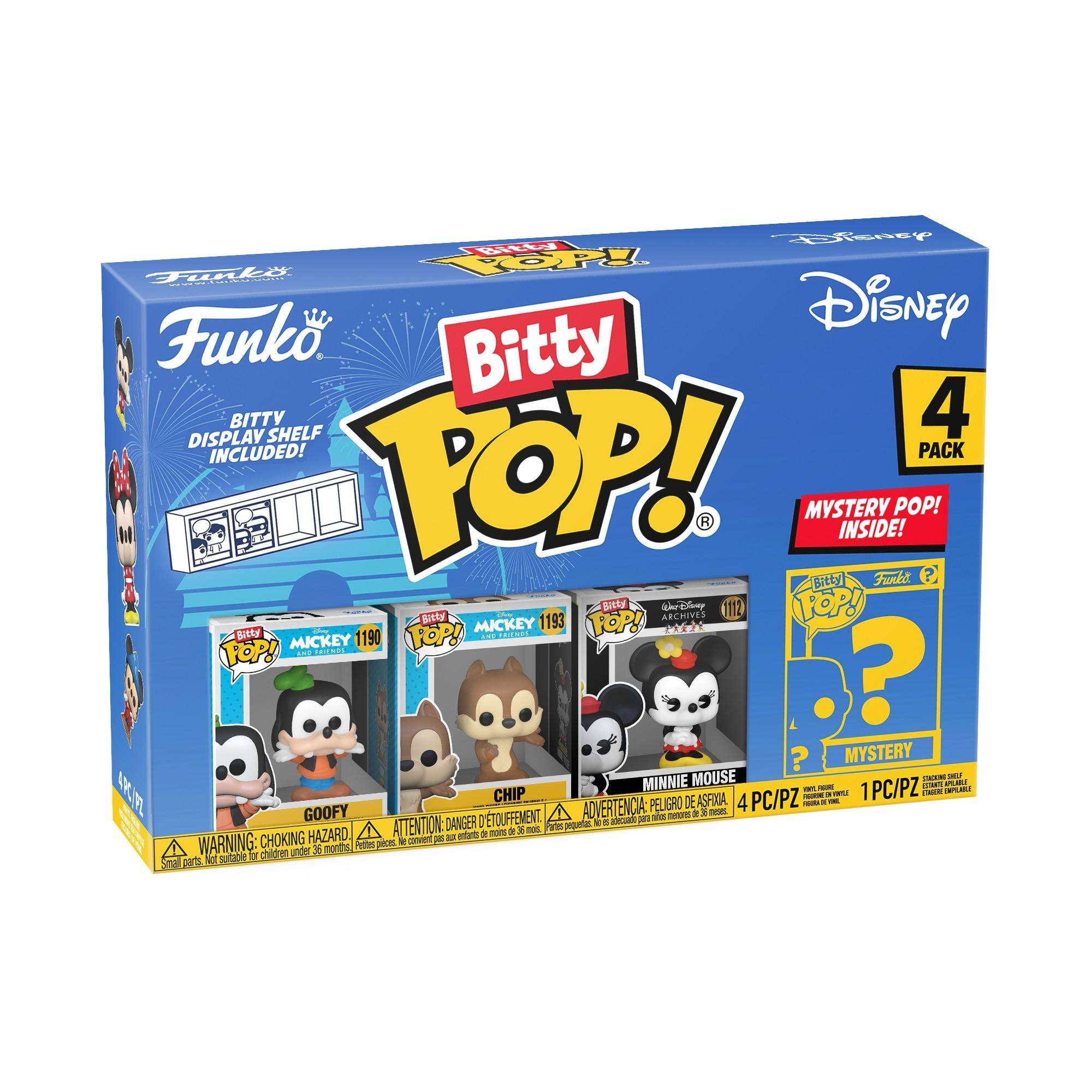 Disney Bitty POP! Goofy Chip E Minnie E Personaggio A Sorpresa Funko