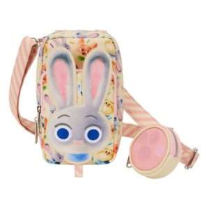 Disney By Loungefly Crossbody Con Coin Bag Zootopia 2 Cell Phone Loungefly