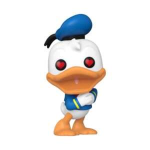 Disney Dd 90th Anniversary Pop! Disney Vinile Figura Donald Duck(heart Eyes) 9 Cm Funko