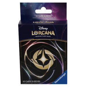 Disney Lorcana - 65 Bustine Protettive per Carte Logo Retro Carta Ravensburger