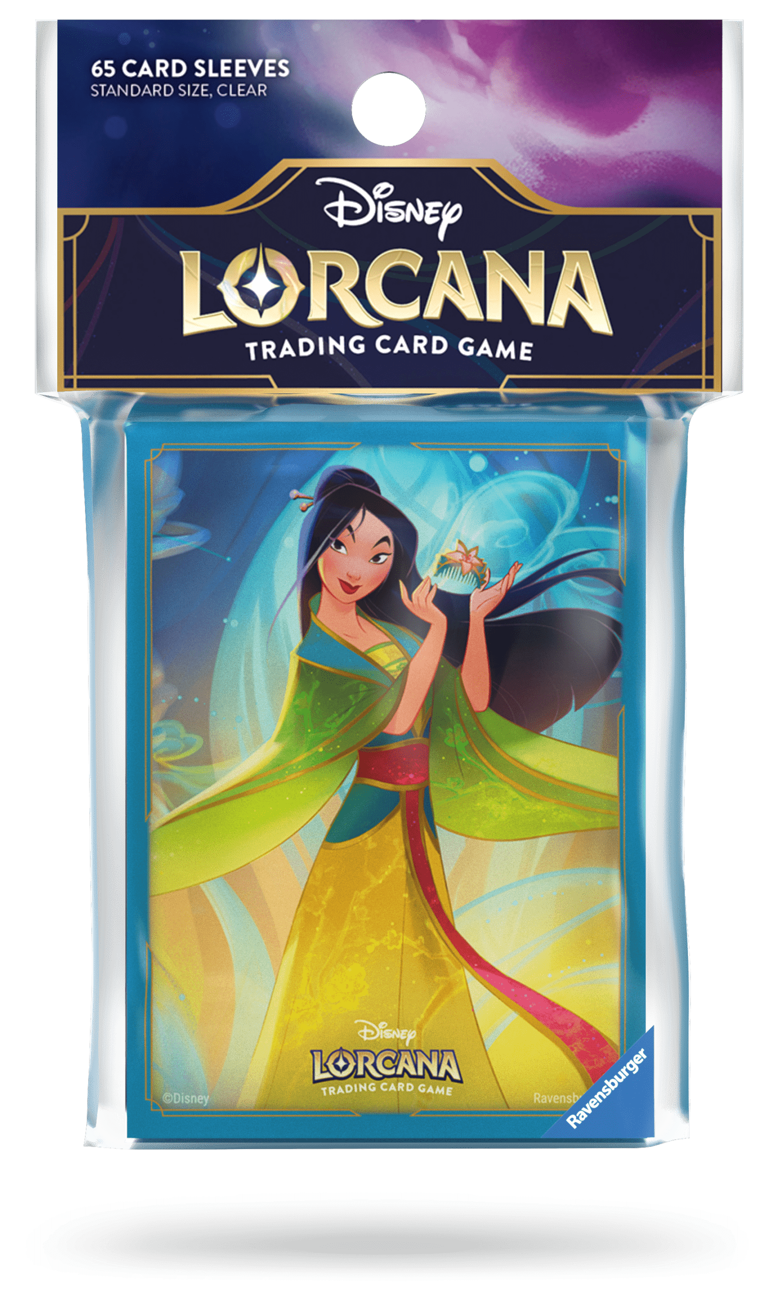 Disney Lorcana - 65 Bustine Protettive per Carte Mulan Ravensburger