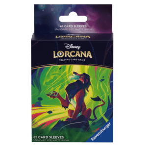 Disney Lorcana - 65 Bustine Protettive per Carte Scar Ravensburger