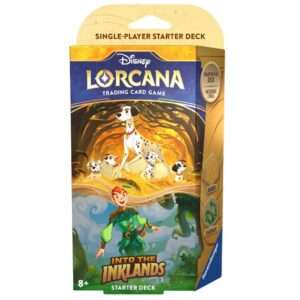 Disney Lorcana Into the Inklands Starter Deck Amber/Emerald (ENG) Ravensburger