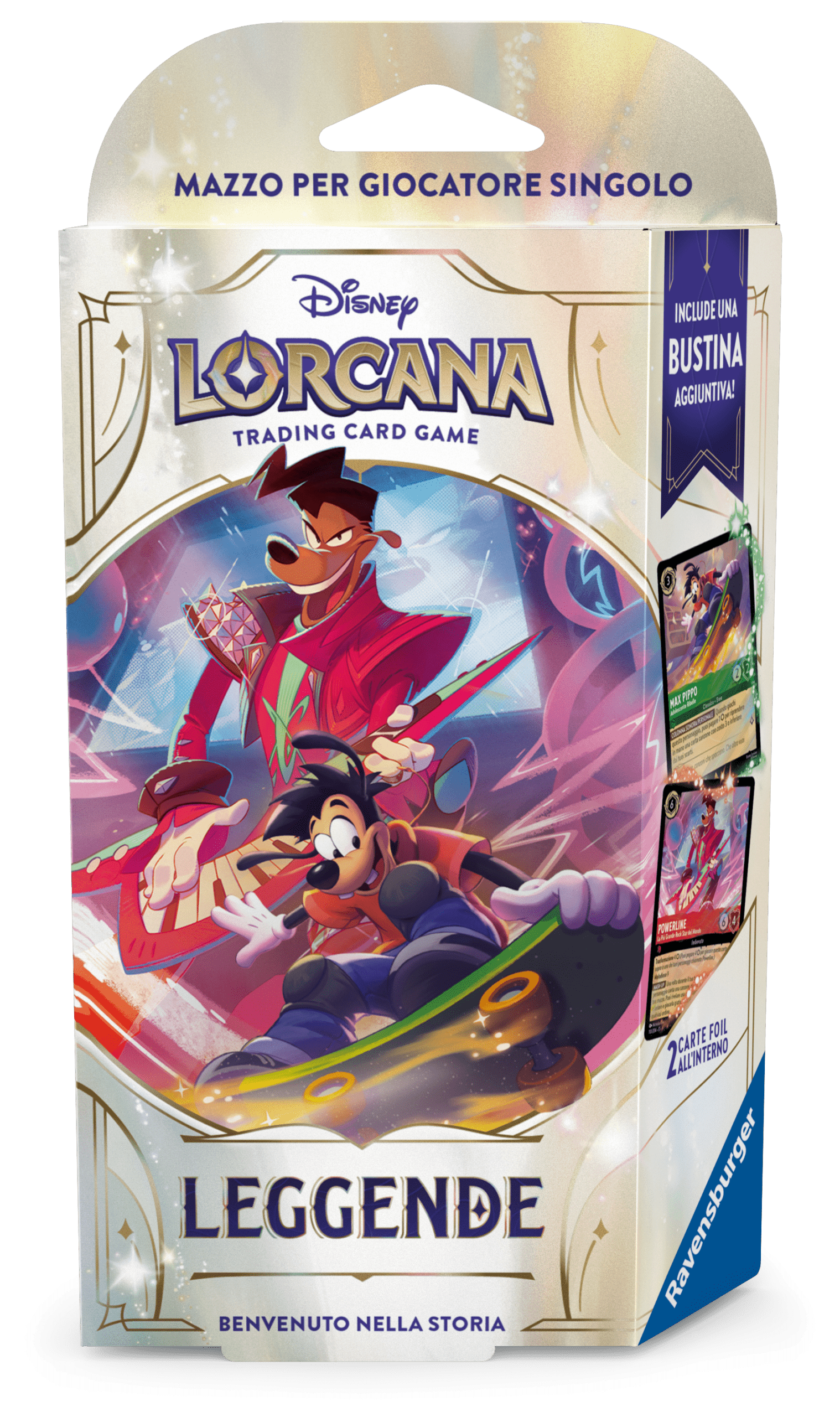 Disney Lorcana Leggende Starter Deck Smeraldo/Rubino (ITA) Ravensburger