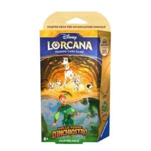 Disney Lorcana Nelle Terre d'Inchiostro Starter Deck Ambra/Smeraldo (ITA)