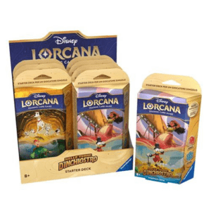 Disney Lorcana Nelle Terre d'Inchiostro Starter Deck Display (8) ITA Ravensburger