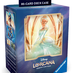 Disney Lorcana Porta Mazzo per 80 Carte Cenerentola Ravensburger
