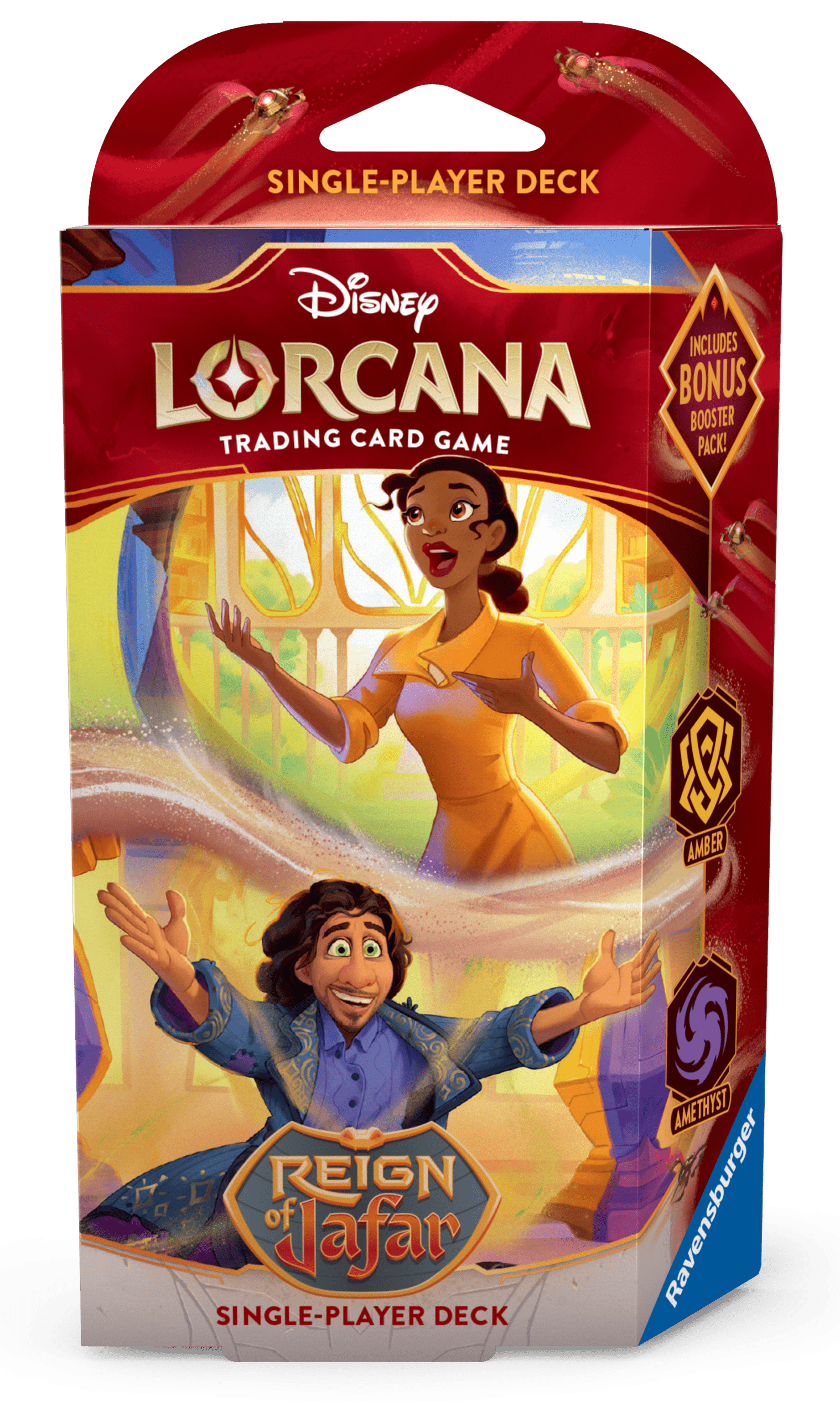 Disney Lorcana Reign of Jafar Starter Deck Amber/Amethist (ENG) Ravensburger