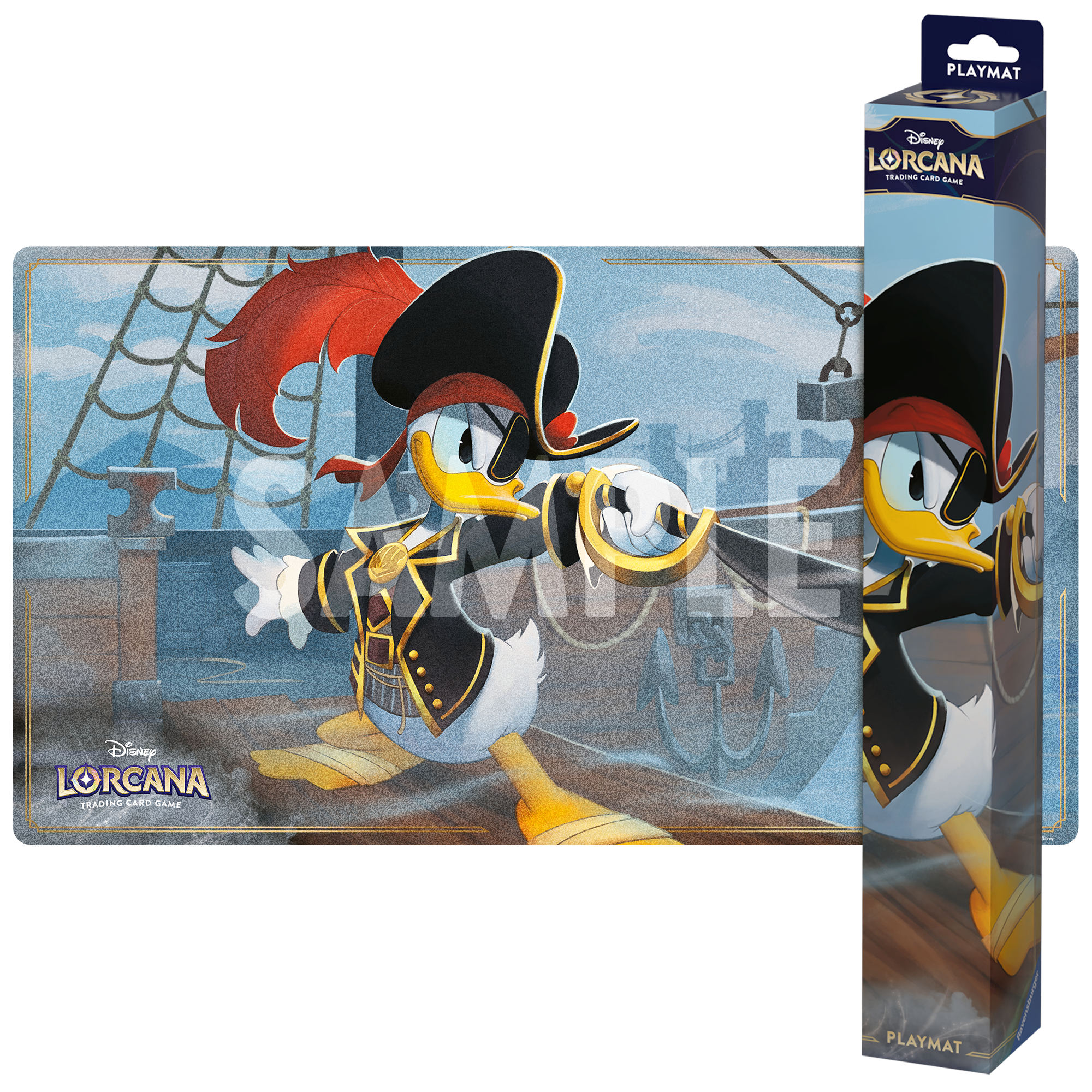Disney Lorcana - Tappetino da Gioco Donald Duck 34 x 60 cm Ravensburger