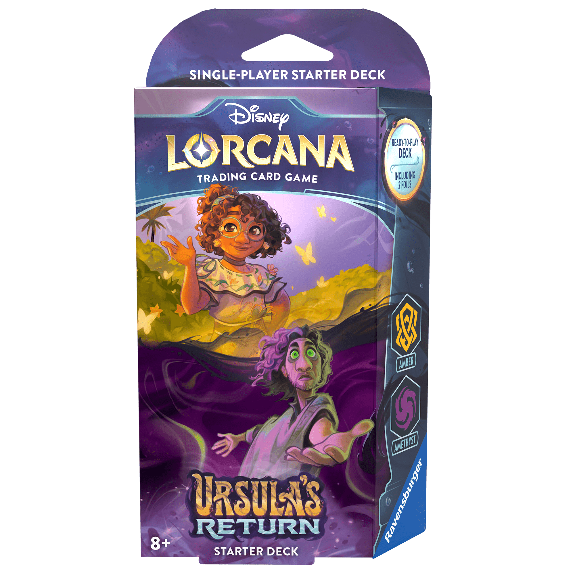 Disney Lorcana Ursula's Return Starter Deck Amber/Amethyst ENG Ravensburger