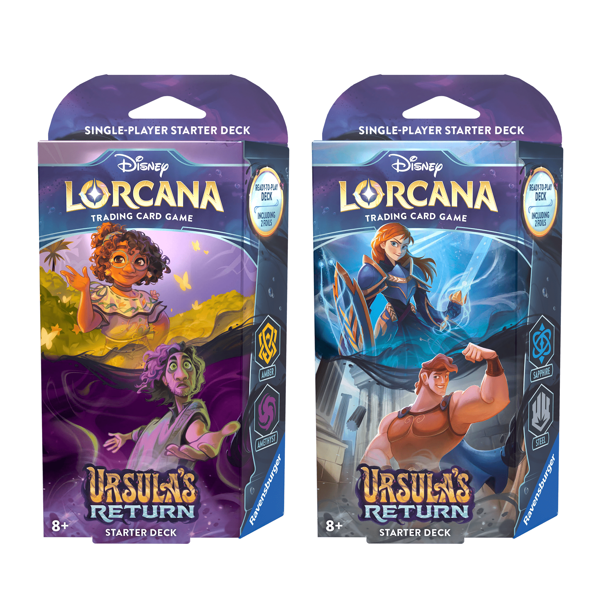 Disney Lorcana Ursula's Return Starter Deck Bundle (ENG) Ravensburger